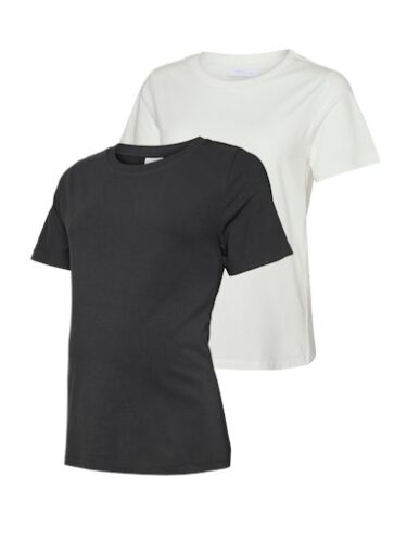 MAMALICIOUS,Baumwoll-T-shirt im Doppelpack