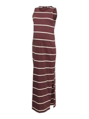 VERO-MODA,Bauwoll-Jersey, Maxi-Kleid